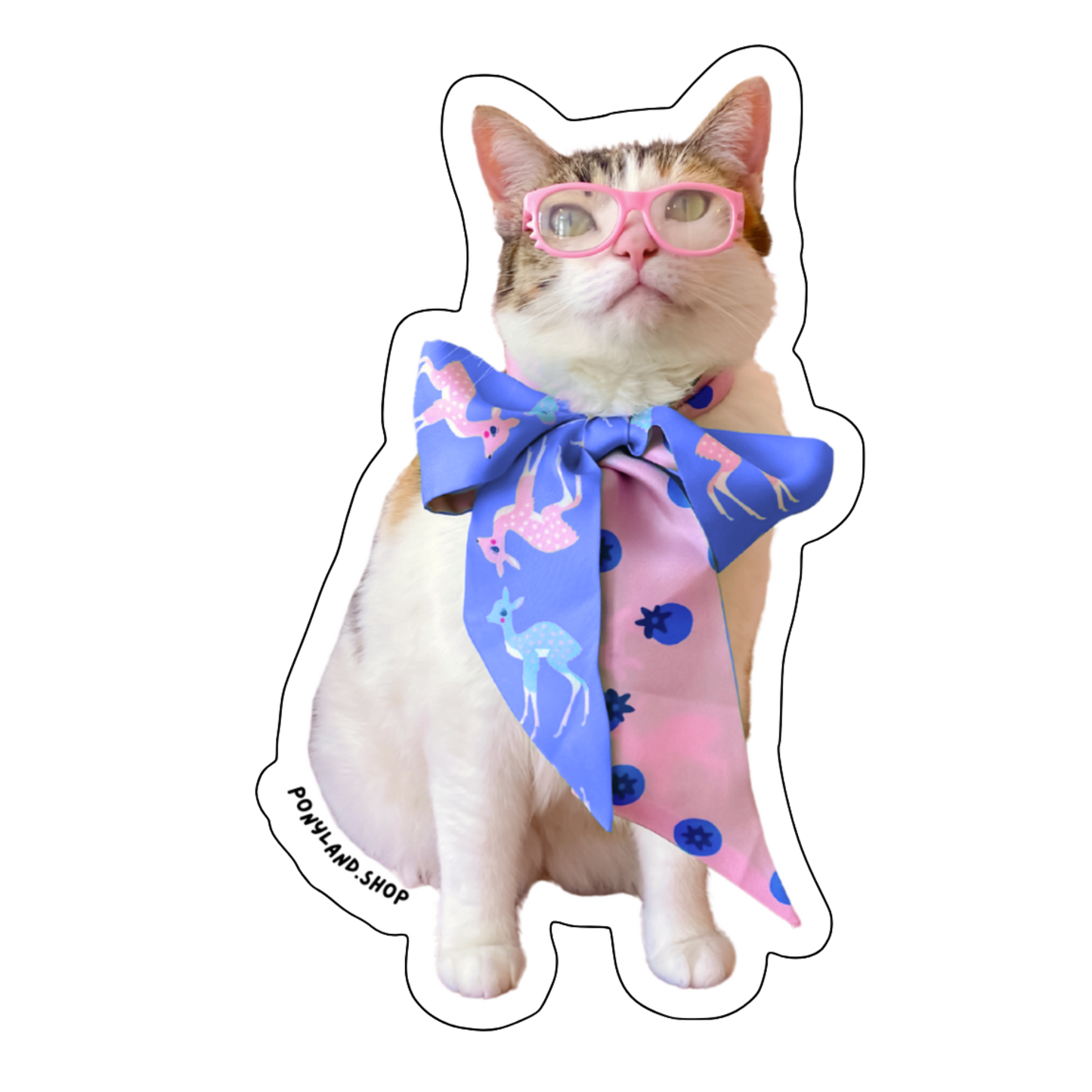 'Studious Pony' Sticker