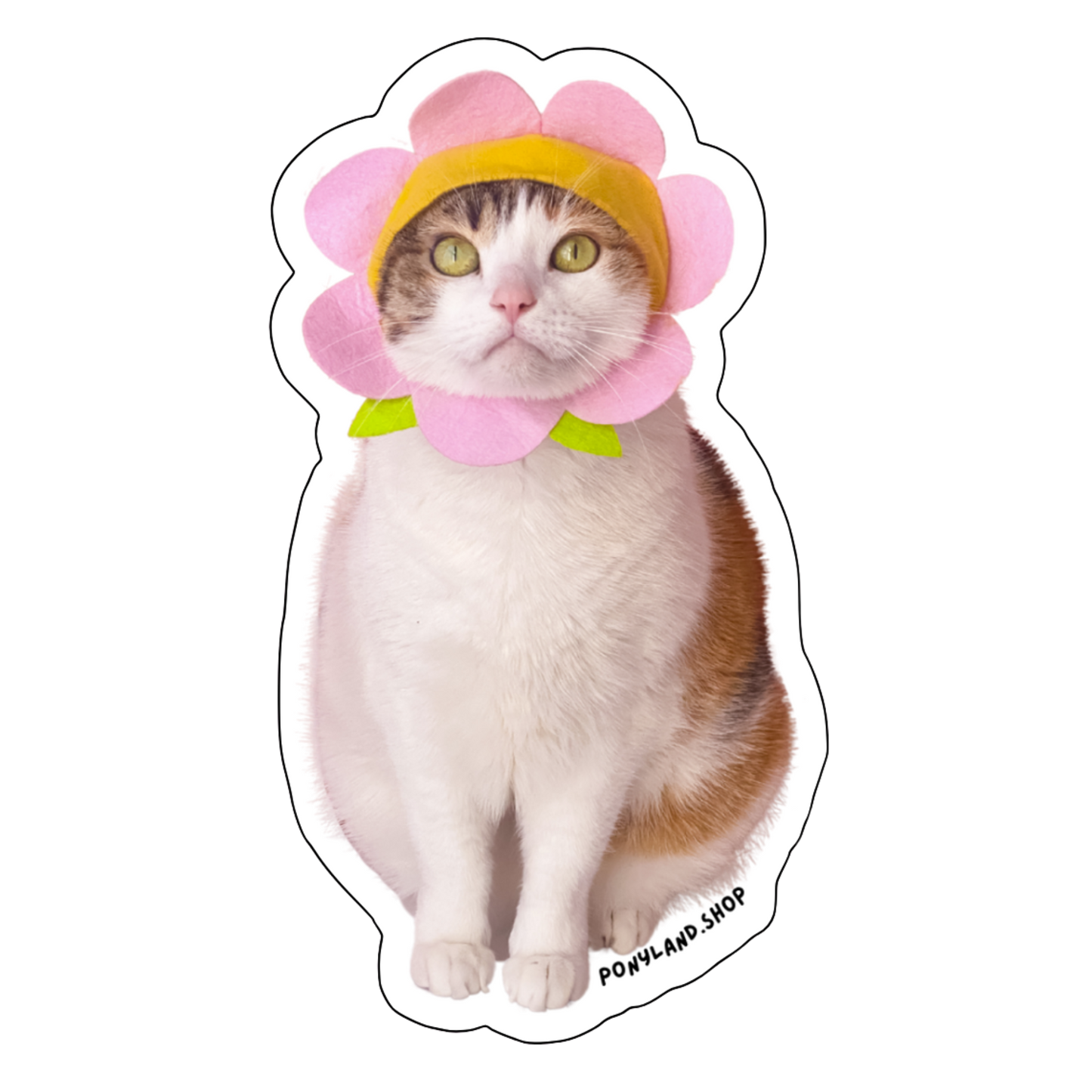 'Flower Child Pony' Sticker