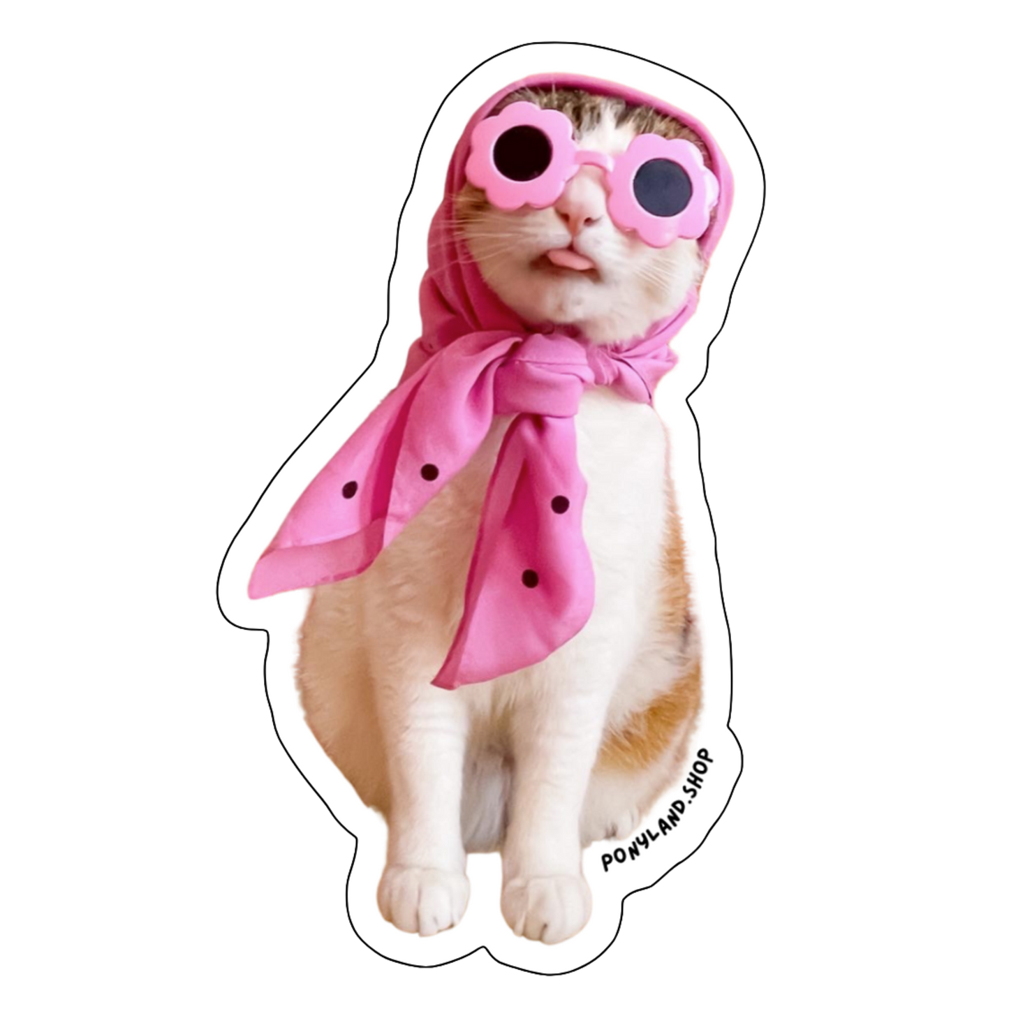 'On Wednesday's we Wear Pink' Sticker