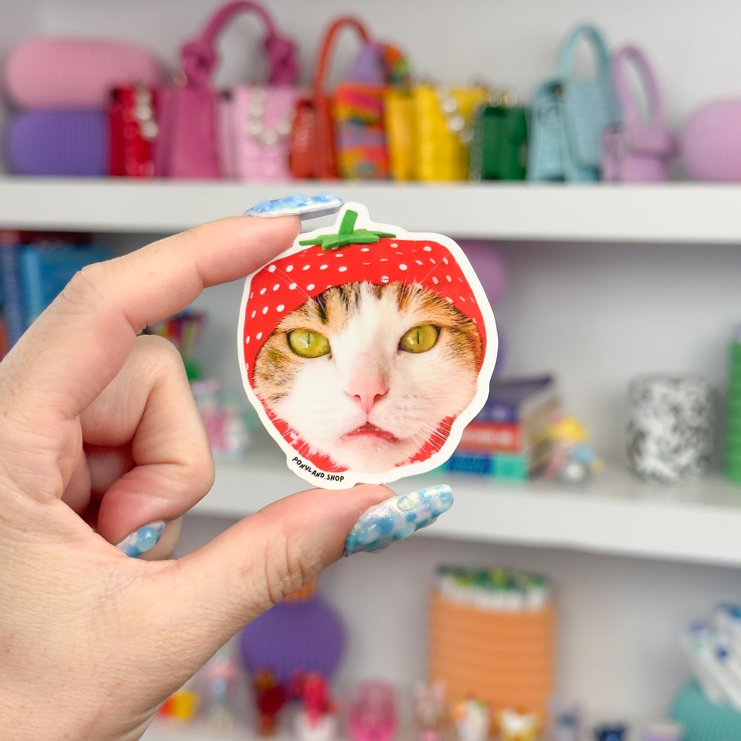 'Strawberry Head Pony' Sticker