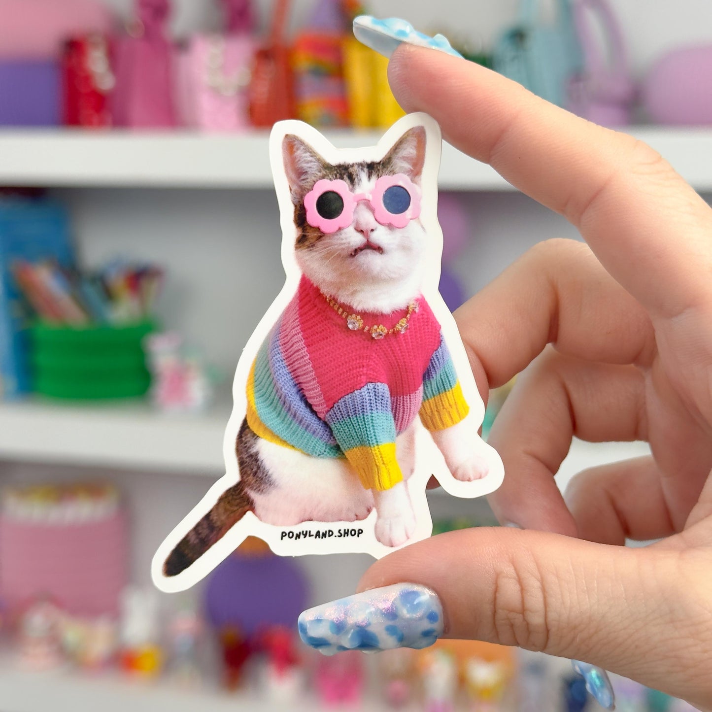 'Sweater Weather Pony' Sticker
