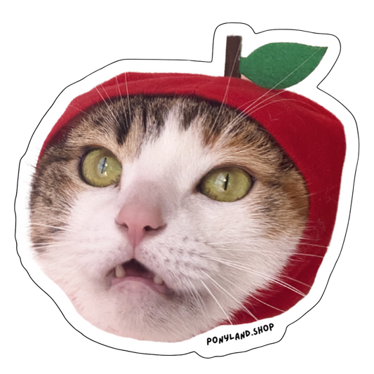 'Derpy Apple Head Pony' Sticker