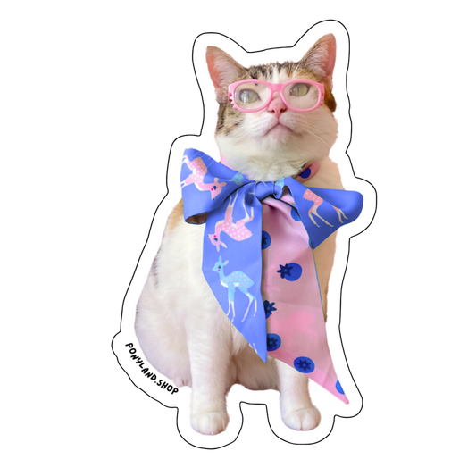 'Studious Pony' Sticker