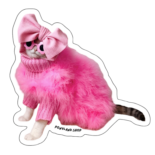 'Fashionista Pony' Sticker