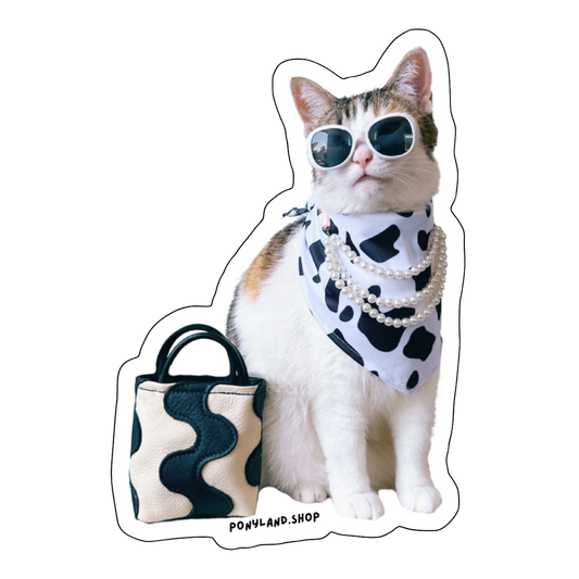 'Cow Pony' Sticker