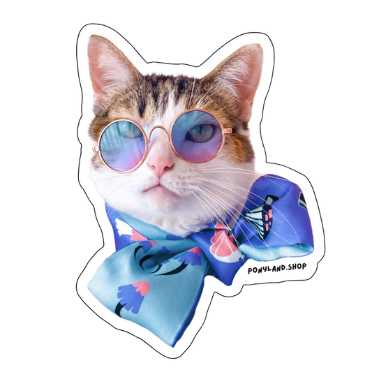 'Blue Steel Pony' Sticker